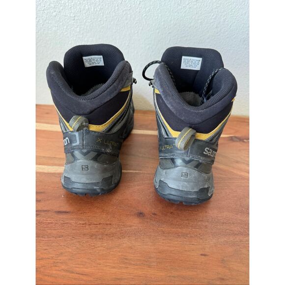 Salomon men's hiking boots size 11.5 ankle support Ultra 3 Mod GTX gore-Tex wate - Picture 6 of 10